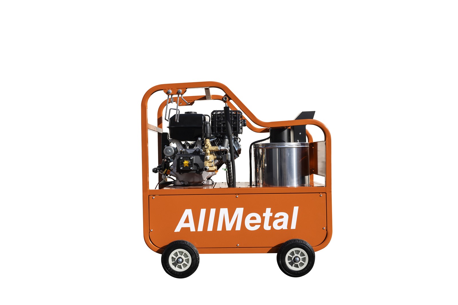 Commercial Portable Steam Pressure Washer 4.0GPM 4000PSI