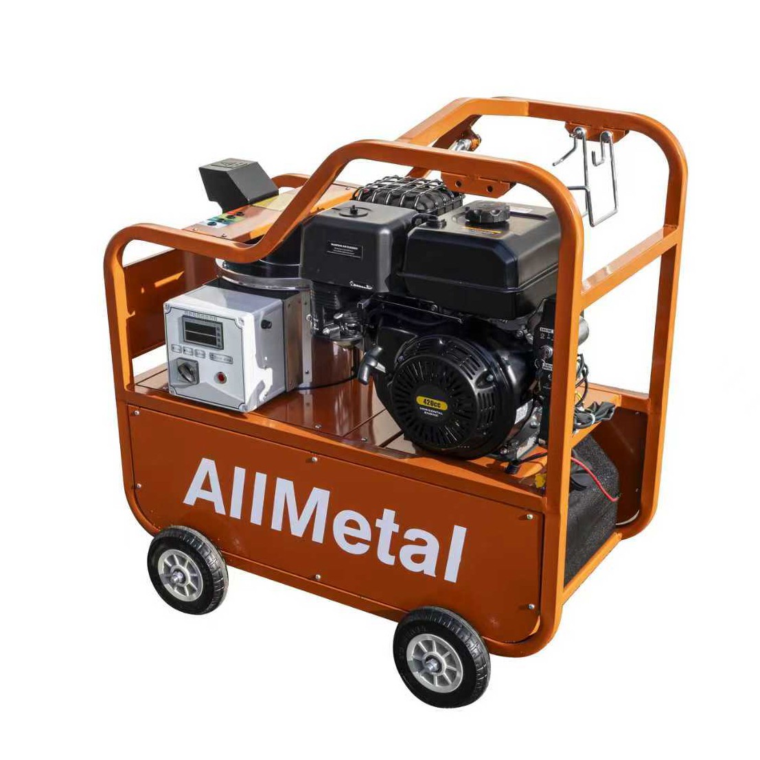 Commercial Hot Water Pressure Washer 4000 PSI 4.0 GPM 420cc Gas Electric Start