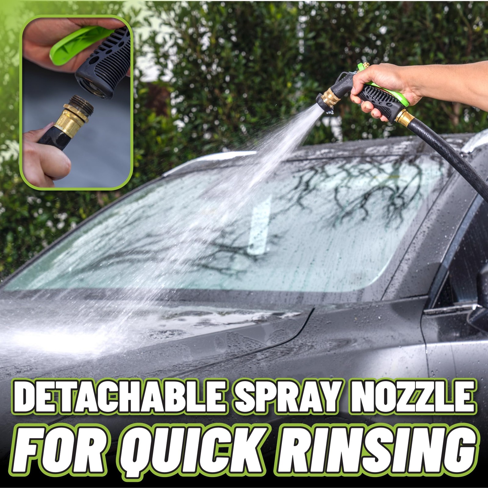 Chemical Guys TORQ Foam Blaster 6 – Cannon Garden Hose FOAM BLASTER ONLY