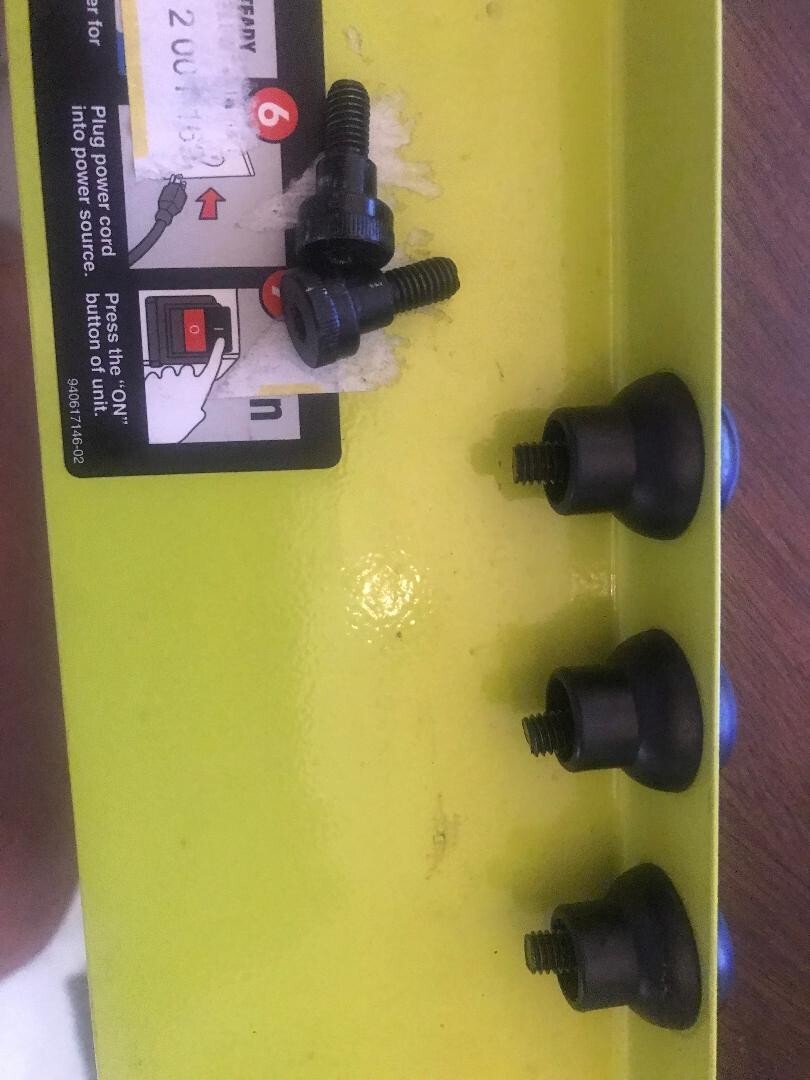 RYOBI Model RY141900VNM pressure washer OEM Performance Panel (w/bolts)