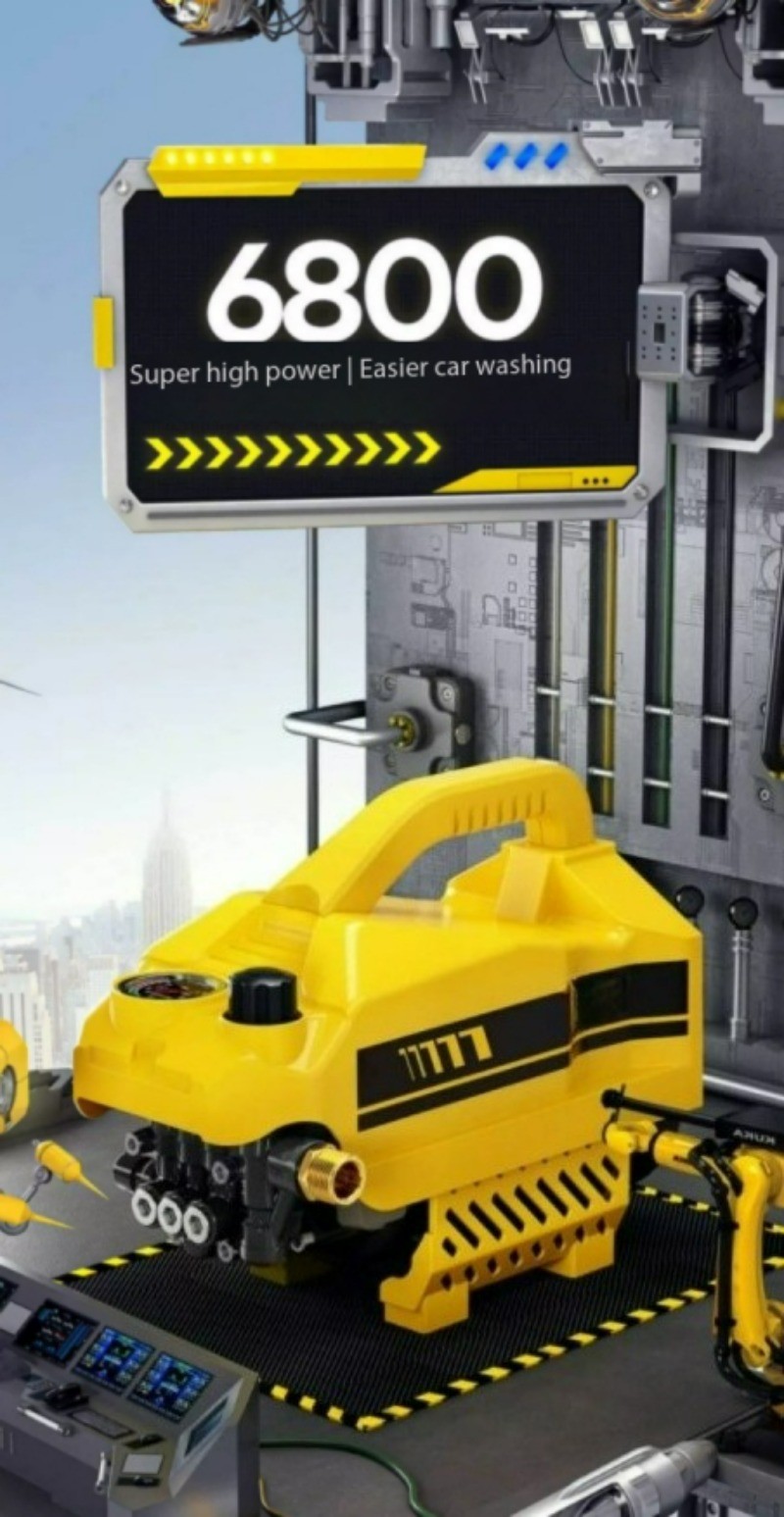 High Pressure Car Wash Machine Water Pump High Power Water Gun Cleaning Machine