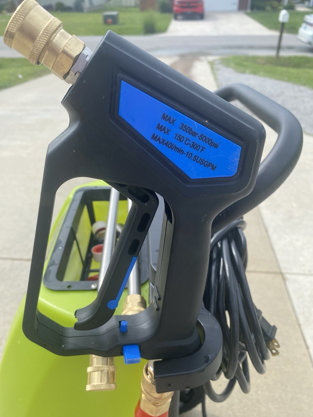 Koblenz HLT 380 Cold Water Corded Electric Pressure Washer 2000psi