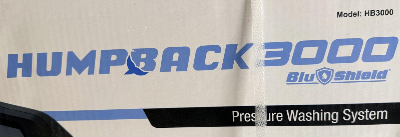 BLUSHIELD TTPWRHB1450-3000 HB3000 HUMPBACK PRESSURE WASHER +SELF-RETRACTING HOSE