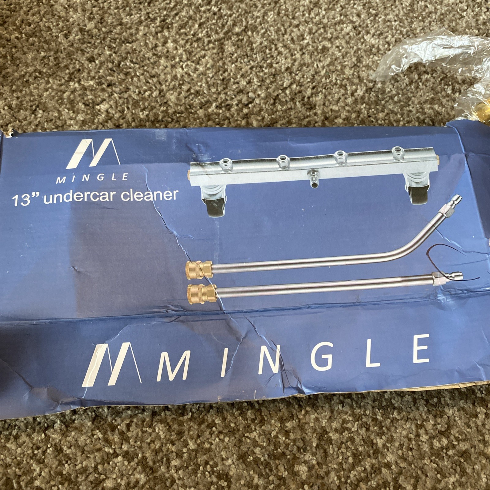 M MINGLE Pressure Washer Undercarriage Cleaner, Under Car Wash NEW NIB