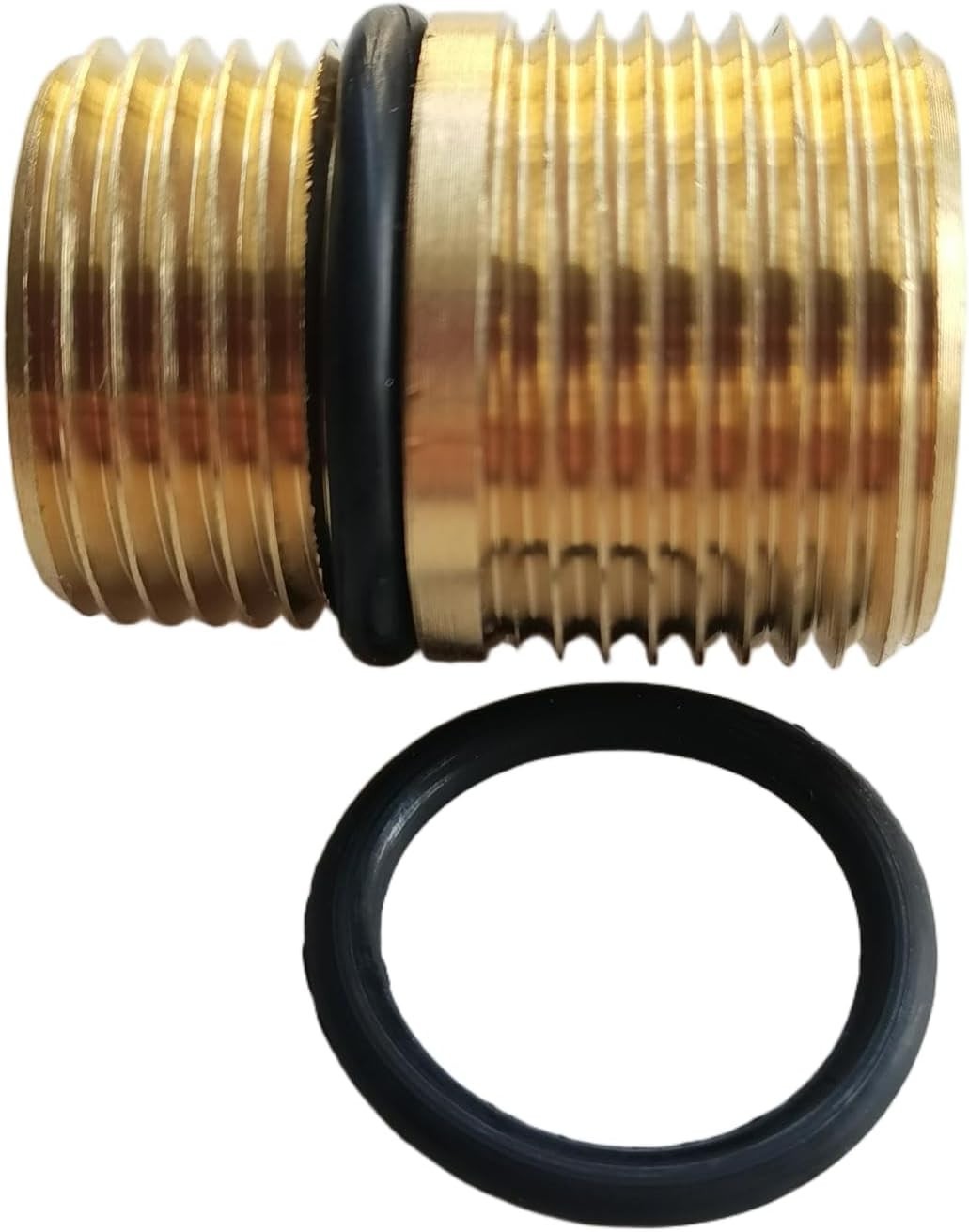 Pressure Washer Brass Fitting 7110264 – M20 to M22 Connection with O-Ring Seal