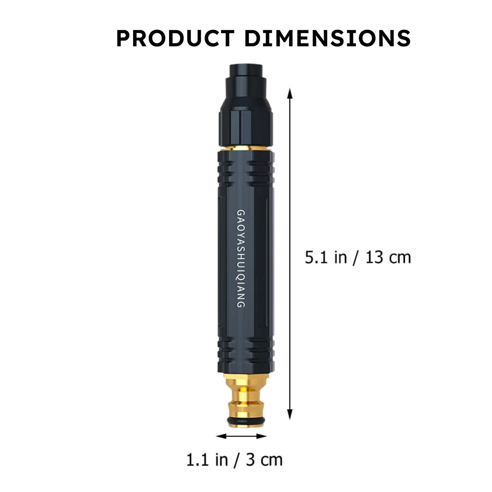 High Pressure Hose Nozzle Water Gun for Car Wash Garden Pressure Booster