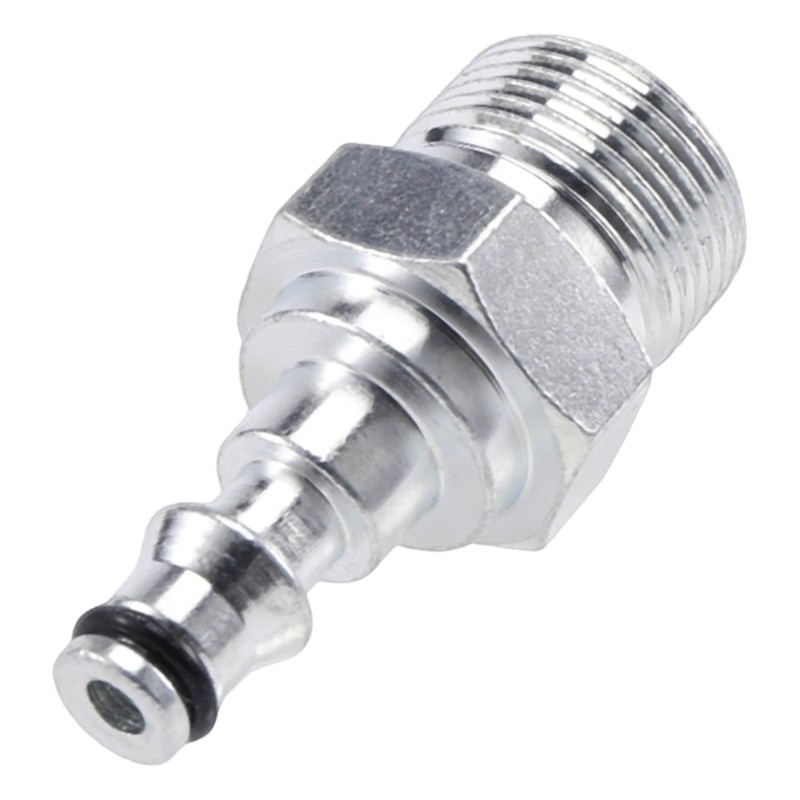 Pack of 2 Steel Hose Quick Disconnect Couplers Anti Burst Design for Pressure
