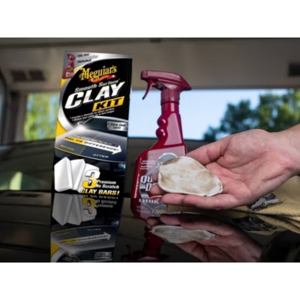 16oz Smooth Surface Clay Kit: Auto Clay Bar for Car Detailing, Removes Dirt