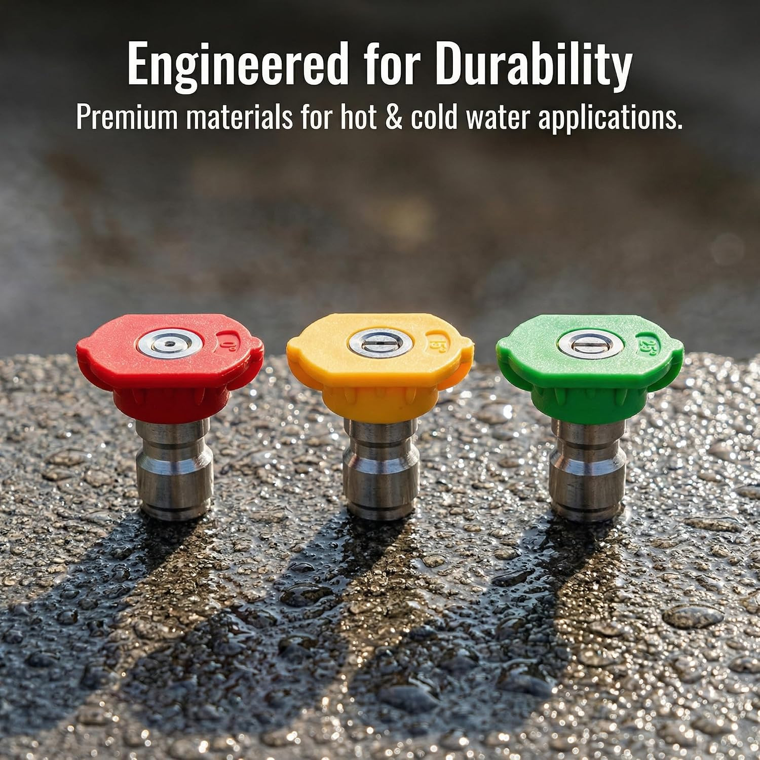 2000 PSI Pressure Washer Nozzles, Replacement for Greenworks Cleaning 5201502