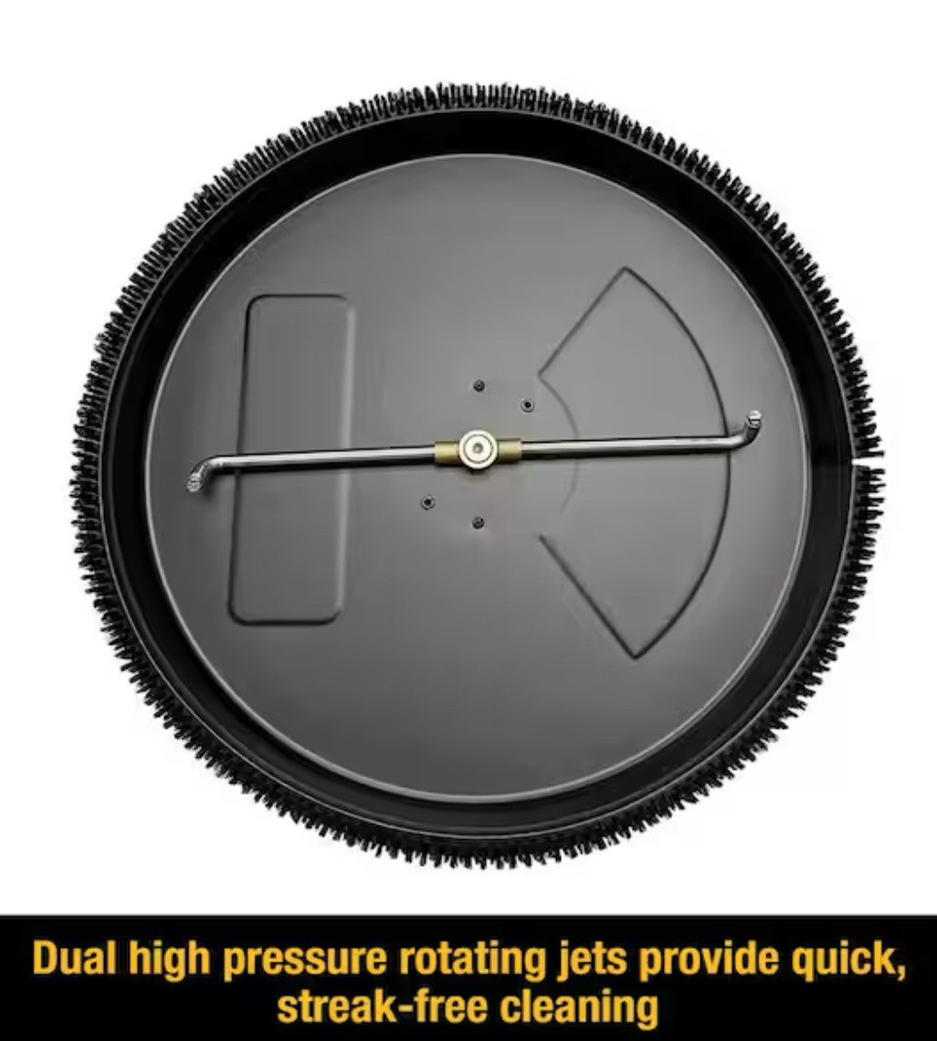DEWALT DXPA37SC 18″ Surface Cleaner for Pressure Washer Steel Deck 3700 Psi