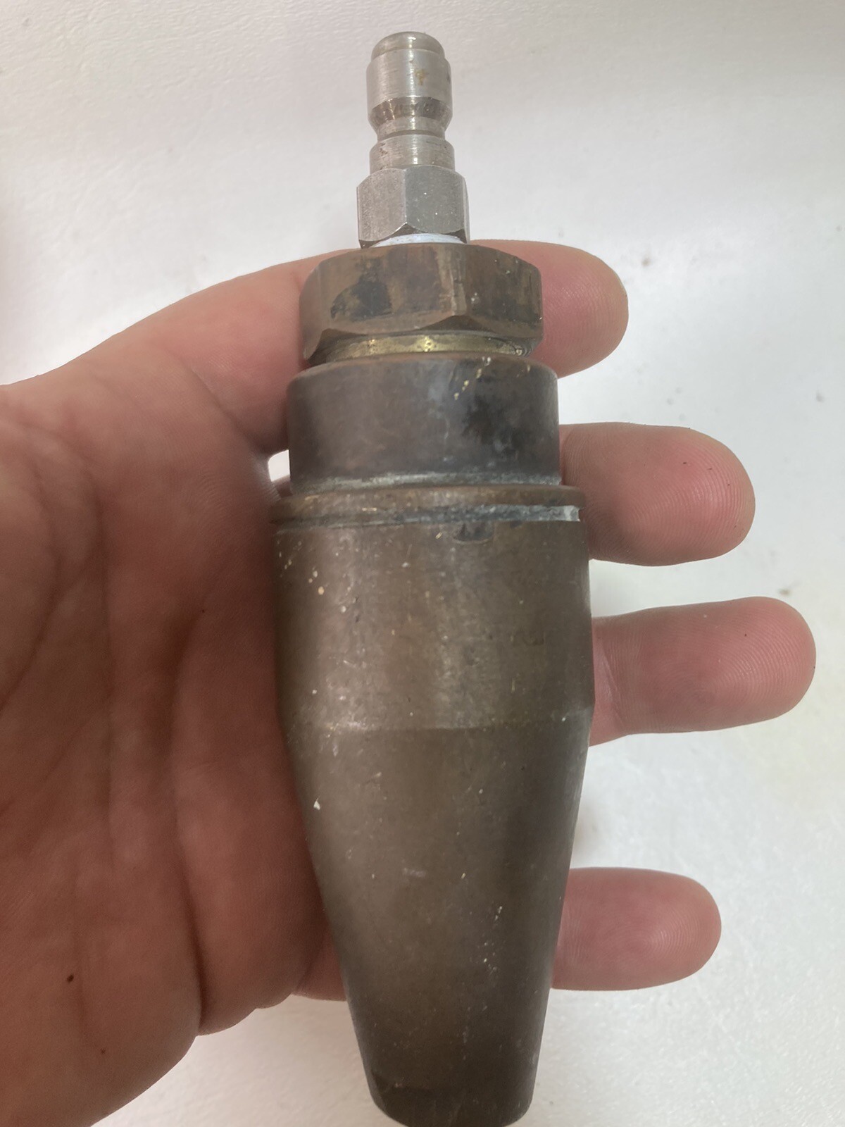 Industrial Commercial￼ ￼grade pressure washer nozzle brass.￼ Used