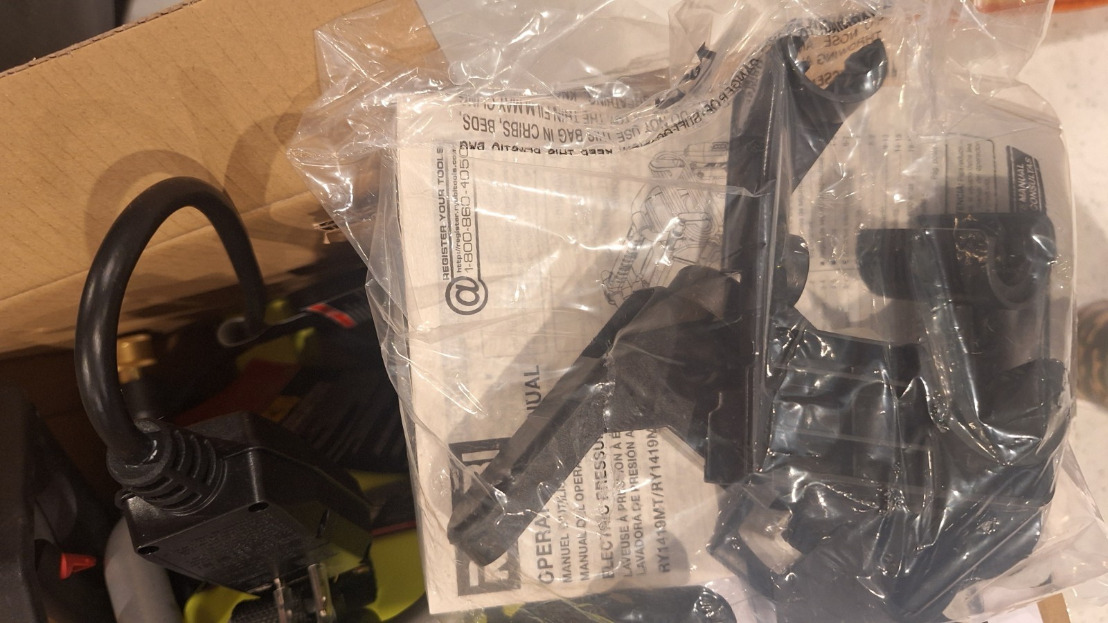 ​Ryobi 1900 PSI 1.2 GPM Electric Pressure Washer (RY1419MT) – Open Box, Unused!