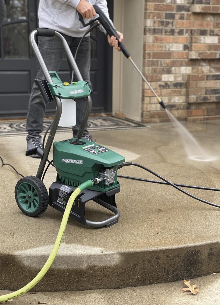 2000 PSI 1.2 GPM 13 Amp Corded Electric Low Profile Mobile Pressure Washer