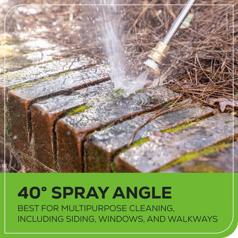 Greenworks 2000 PSI 1.2 GPM Cold Water Electric Pressure Washer (Green Frame)