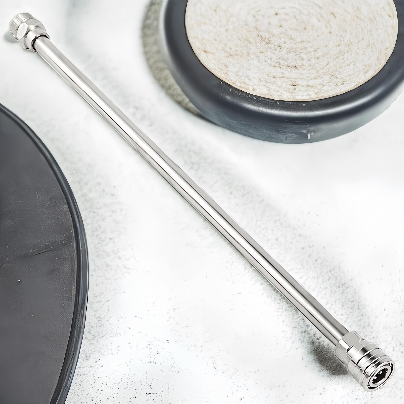 Pressure Washer Extension Wand, Stainless Steel Lance 1/4 Inch Quick 17
