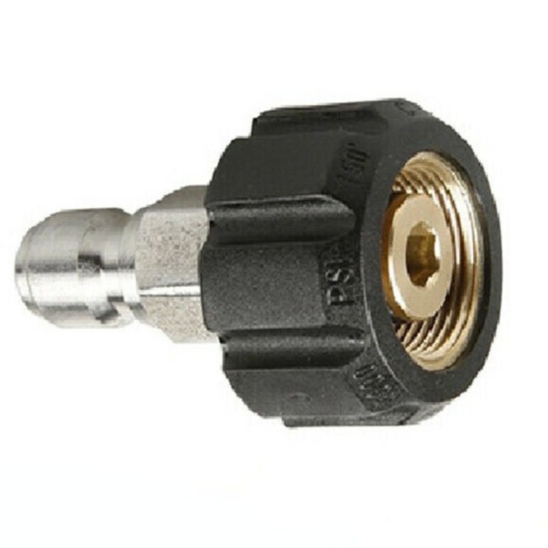 M22-14 Female Swivel to 3/8 Quick Connect Male Adapter Pressure Washer Adapter