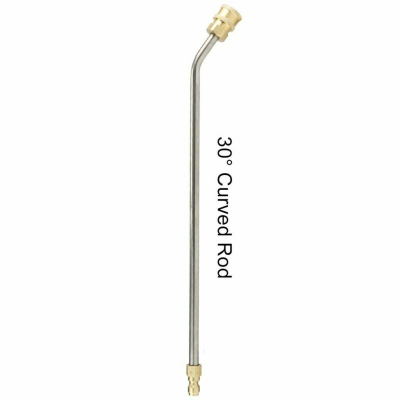 35cm High Pressure Elbow Washer Gutter Cleaner Lance/Wand 1/4″ Quick Connect