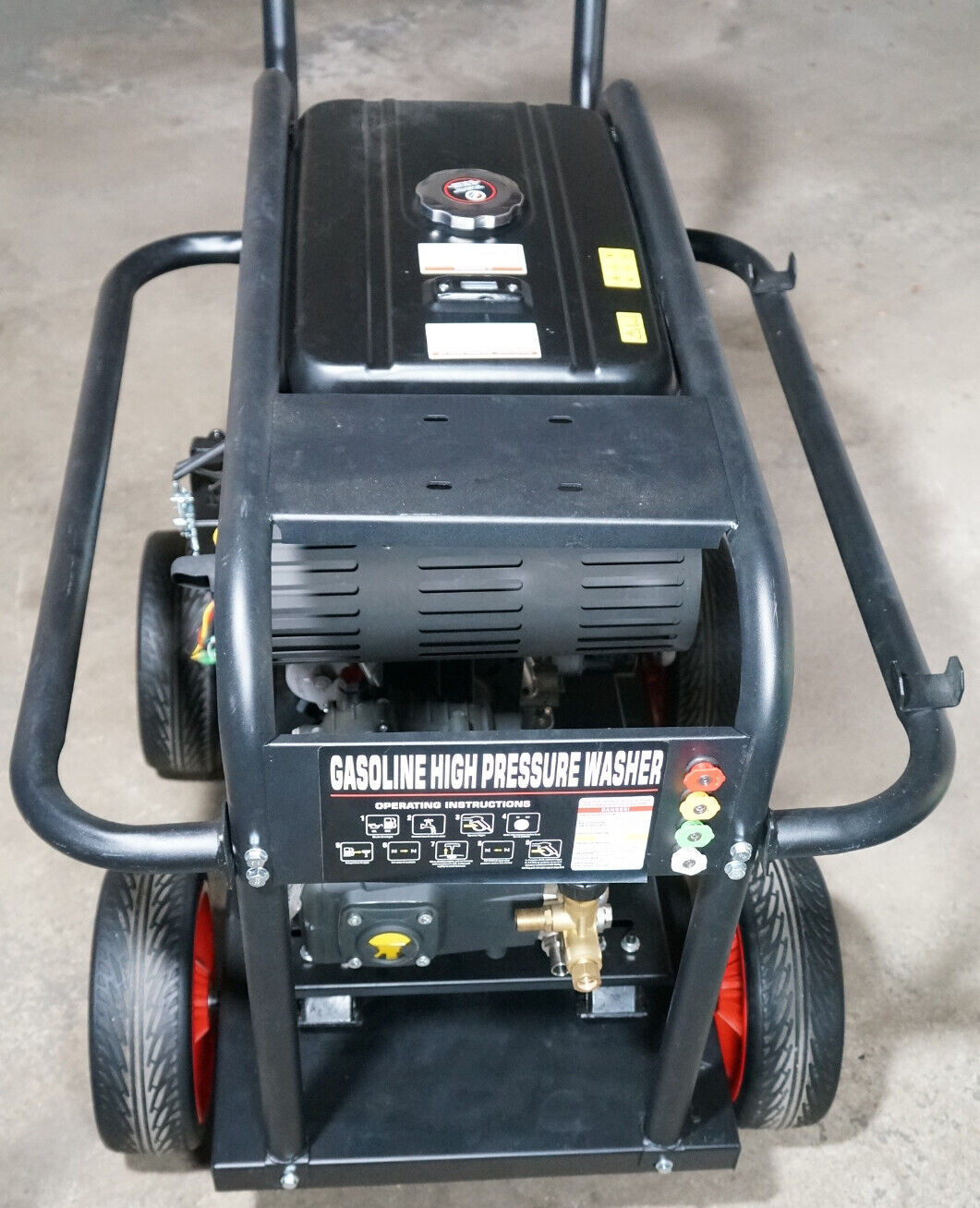 22HP 670CC V-Twin Power Washer 5.5GPM 3500PSI Pressure Cold Water