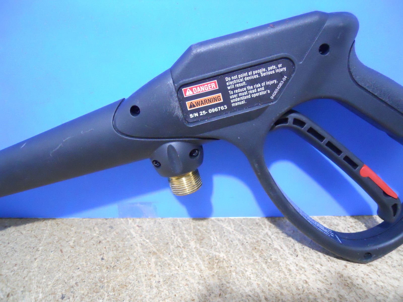 Genuine Ryobi 3600 psi Pressure Washer Trigger Handle Gun 940654083