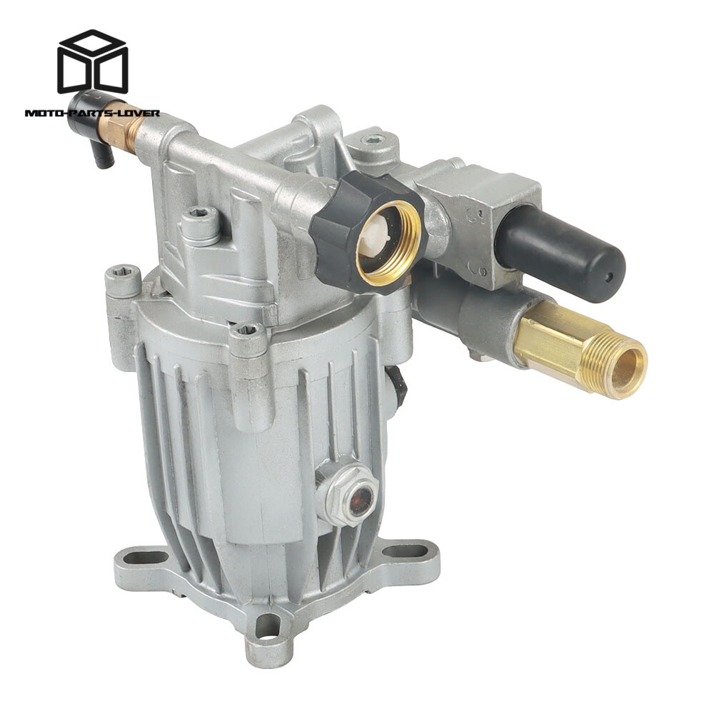 Pressure Washer Pump Horizontal 3/4″ Shaft – MAX 3000 PSI 2.5 GPM Oil Sealed