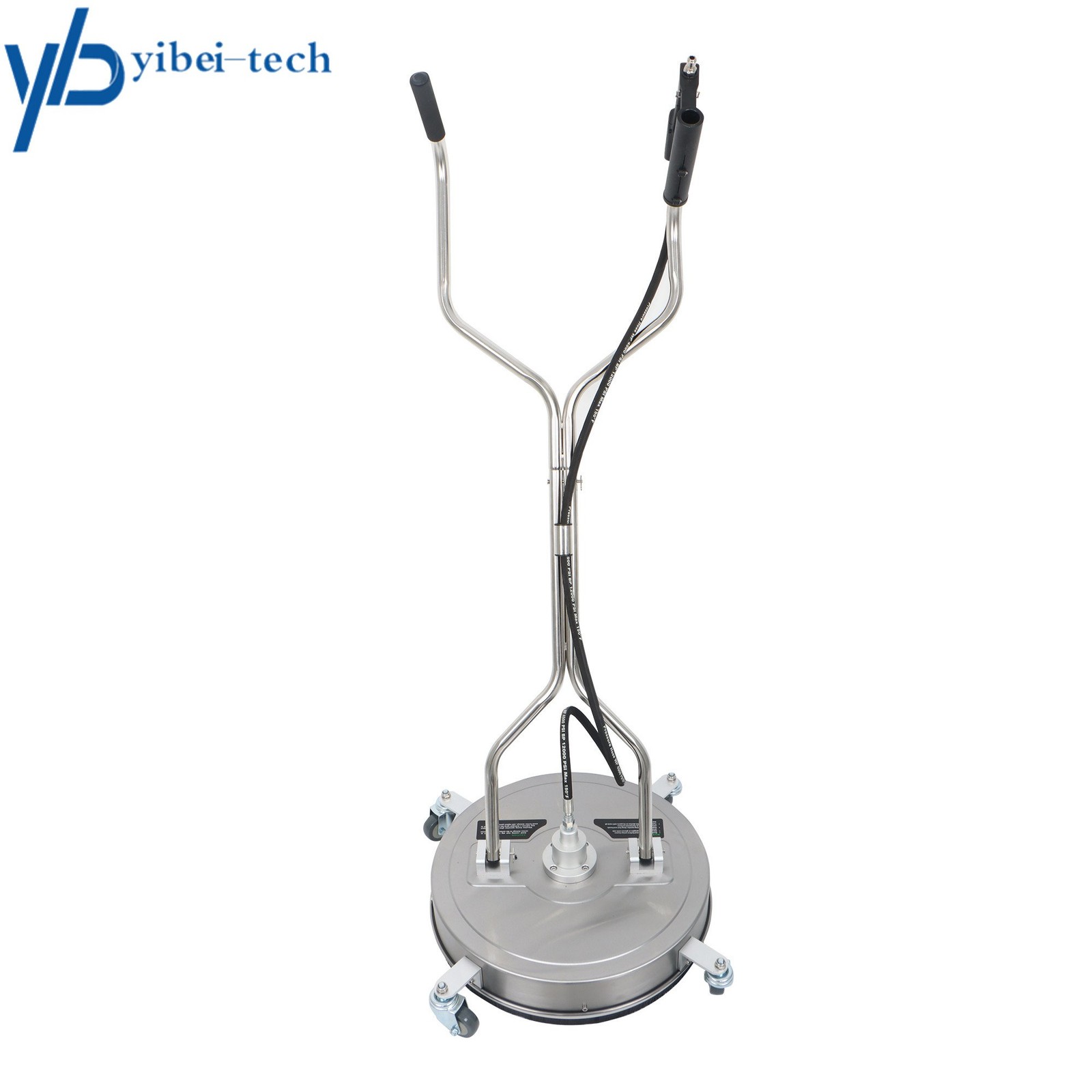 Pressure Washer Surface Cleaner w/ Handles & Wheels Quick Connect 6000 psi 20″