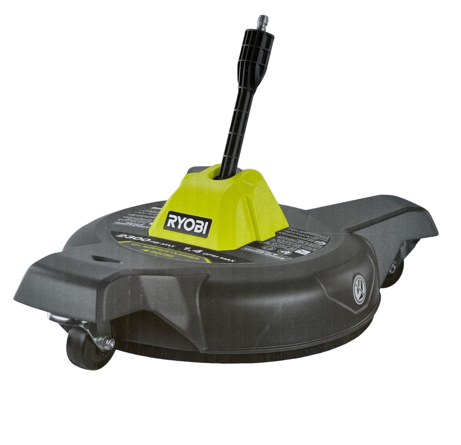 RYOBI 12″ 3100PSI Electric Pressure Washer Surface Cleaner Attachment RY31SC312
