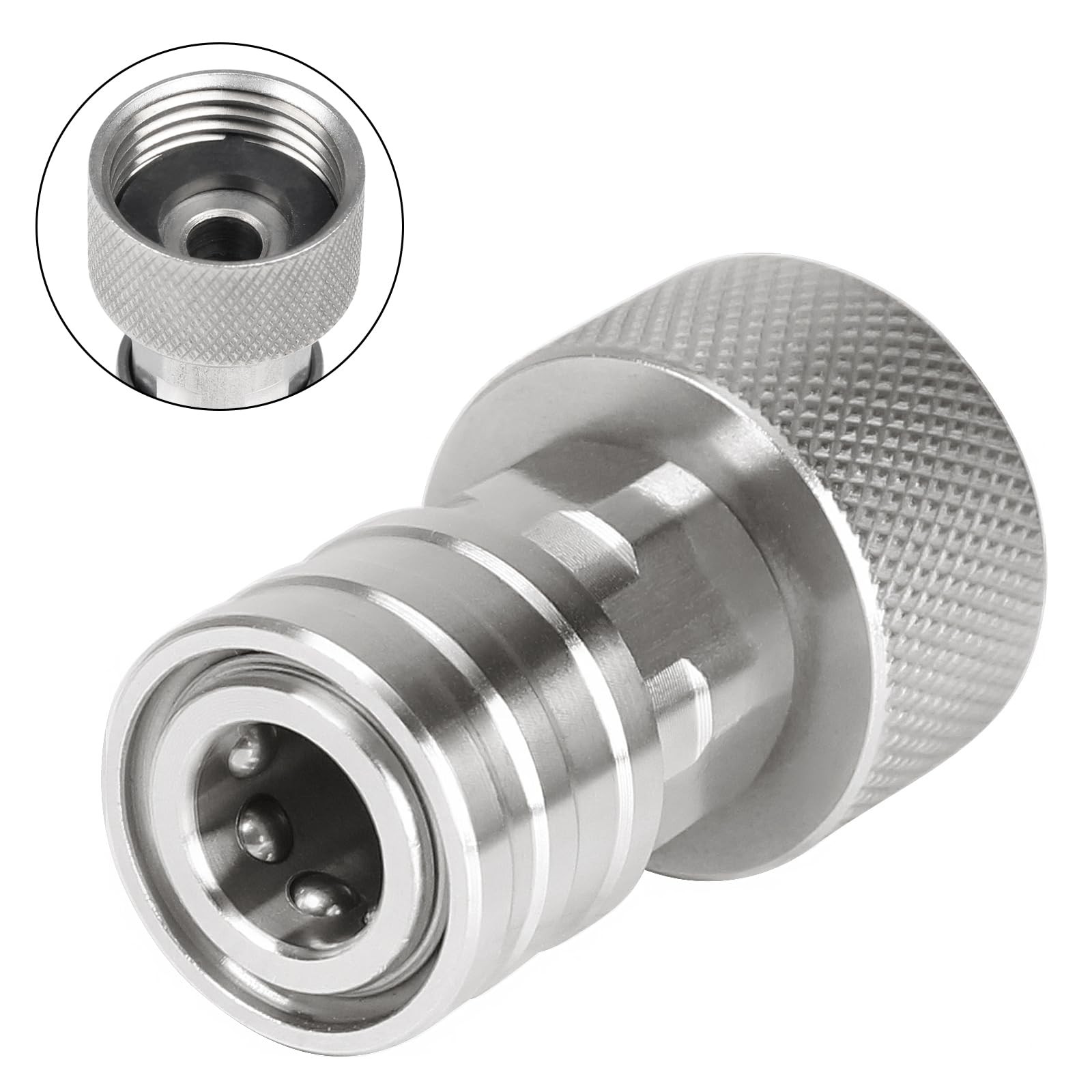 Garden Hose to Pressure Washer Adapter, 3/4” GHT to 1/4” Quick Connect, Conve…