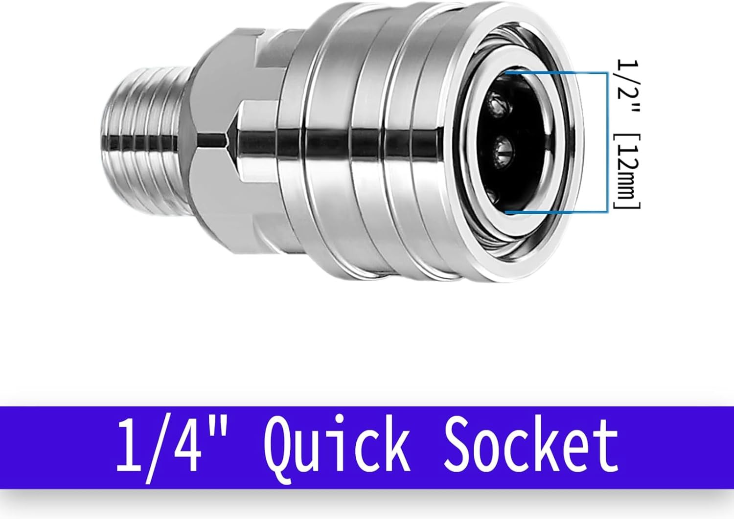 Stainless Steel 1/4″ Quick Connect Fittings-Pressure Washer Accessories,Quick Re