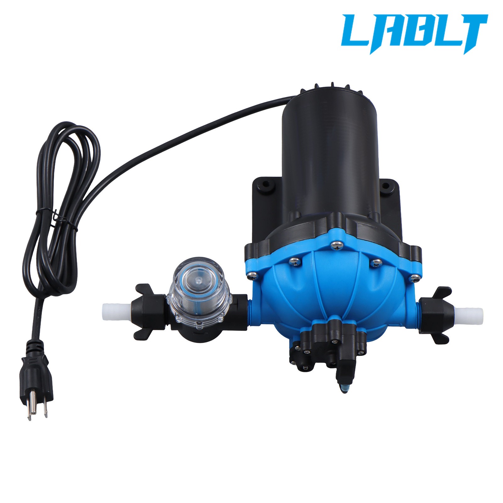 LABLT Water Pressure Booster Diaphragm Pump 5-chamber 80PSI 6GPM for House