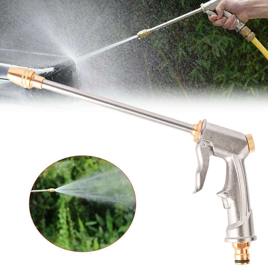 High Pressure Water Jet Spray Nozzle Wand Attachment Car Garden Washing Hose Gun
