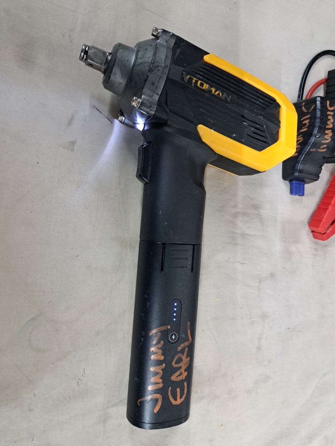 Vtoman Toolcore V700 Impact Wrench/Battery Charger (Battery Charges W/ USB C