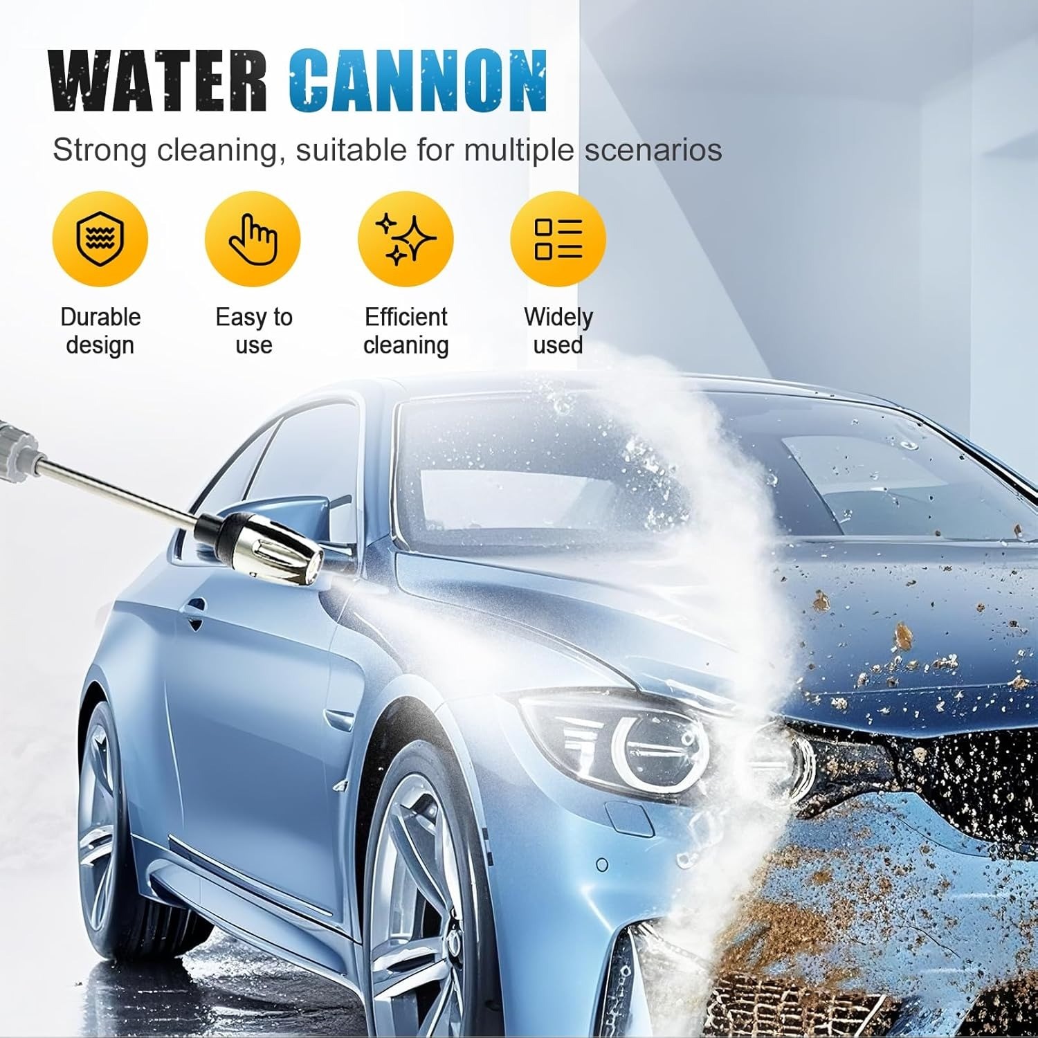 2026 Pressure Washer Wand – Multifunctional, 360° Rotating, 3 Spray Modes, 1 Set