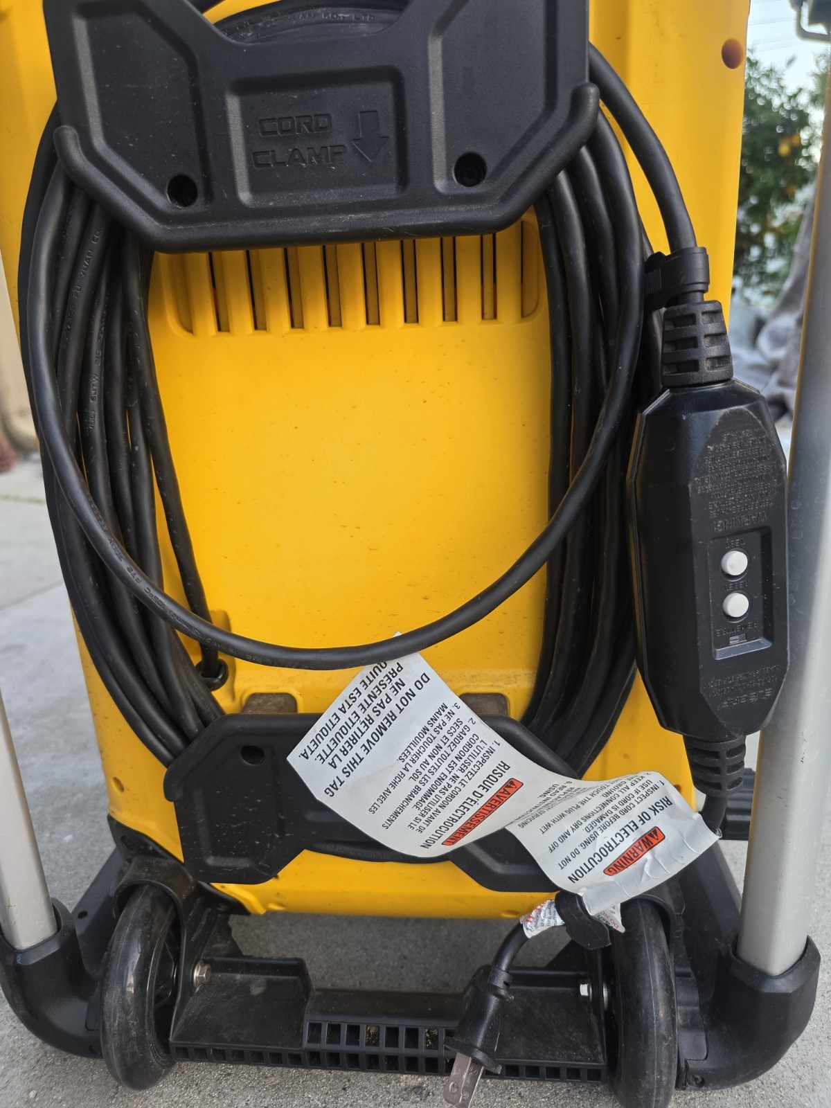 DeWALT DWPW2100 2100 PSI Electric Cold Water Pressure Washer