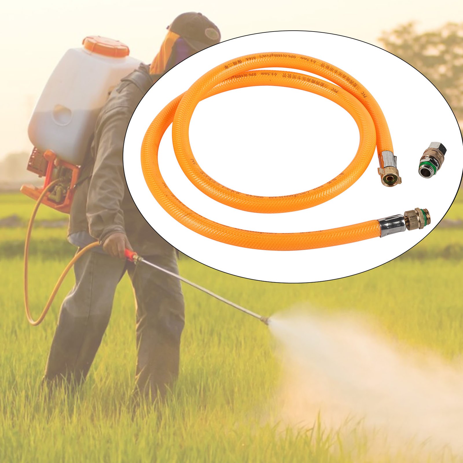 § High Pressure Hose PVC Durable Flexible For Agricultural Rural Sprayer