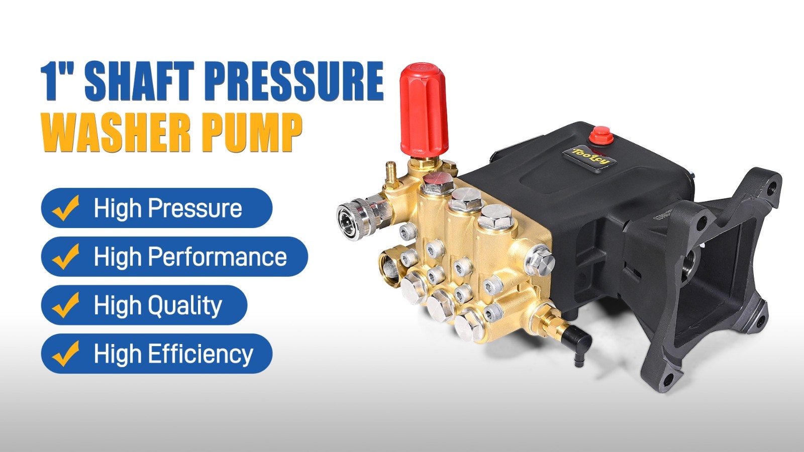 Pressure Washer Pump 4200 PSI 4.2 GPM Triplex Replacement for Gas Washer