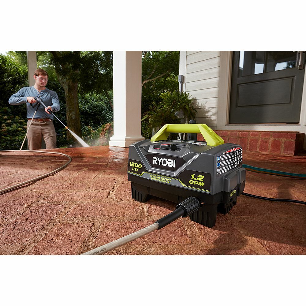 RYOBI CANADA 1,800 PSI 1.2 GPM Electric Pressure Washer, AiWaWa CA