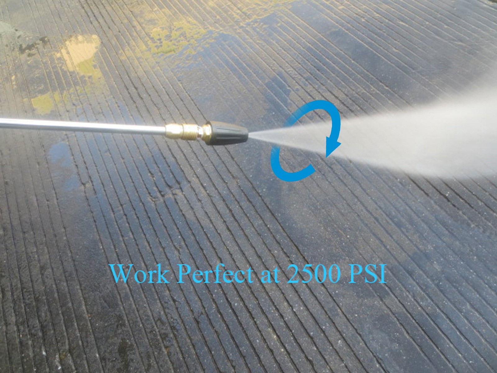 Quick Connect Turbo Nozzle, 2500 PSI, Universal, Cold Water Pressure Washers