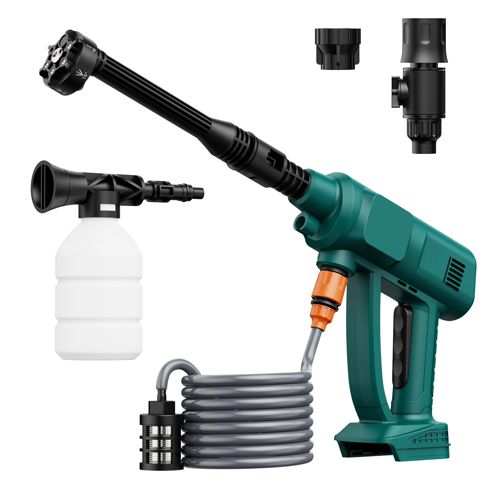Cordless High Pressure Electric Washer for Makita 18V Battery 6 in 1 Spray Gun H