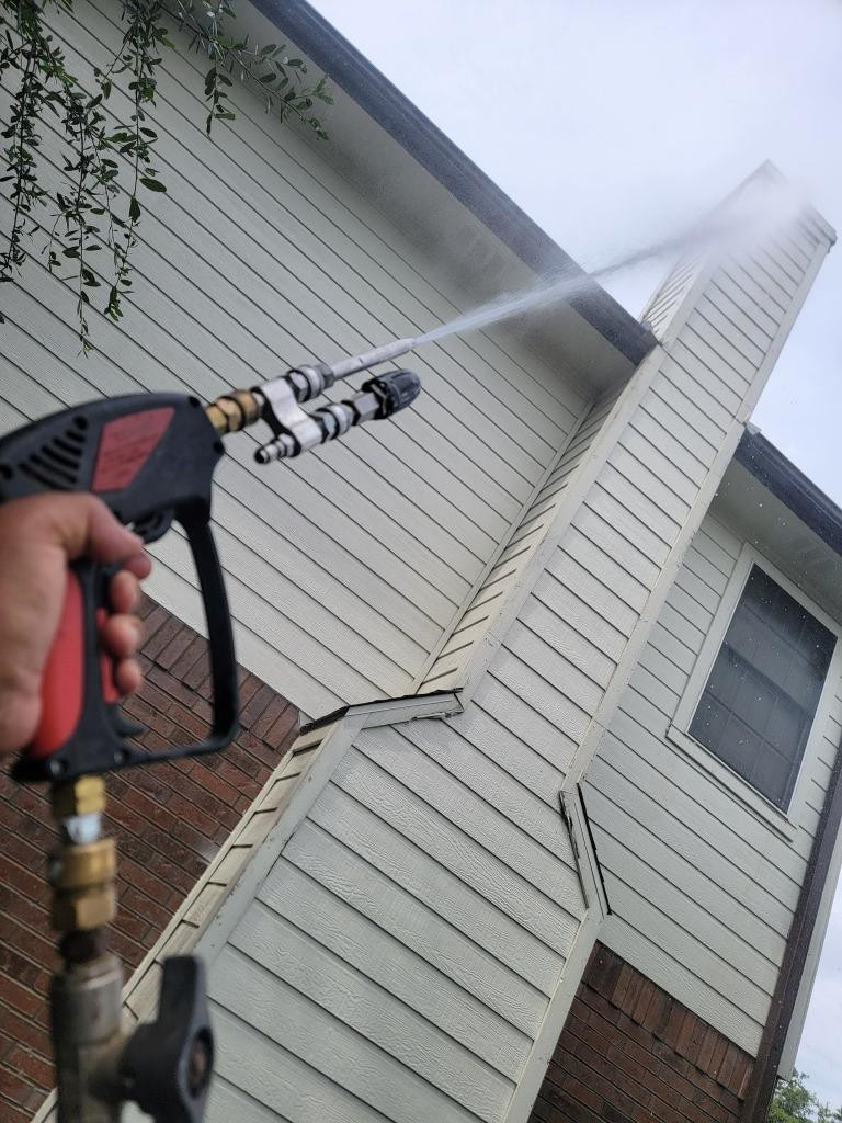 Moon Missile Long Range Downstream House Washing Pressure Washer Shooter Tip