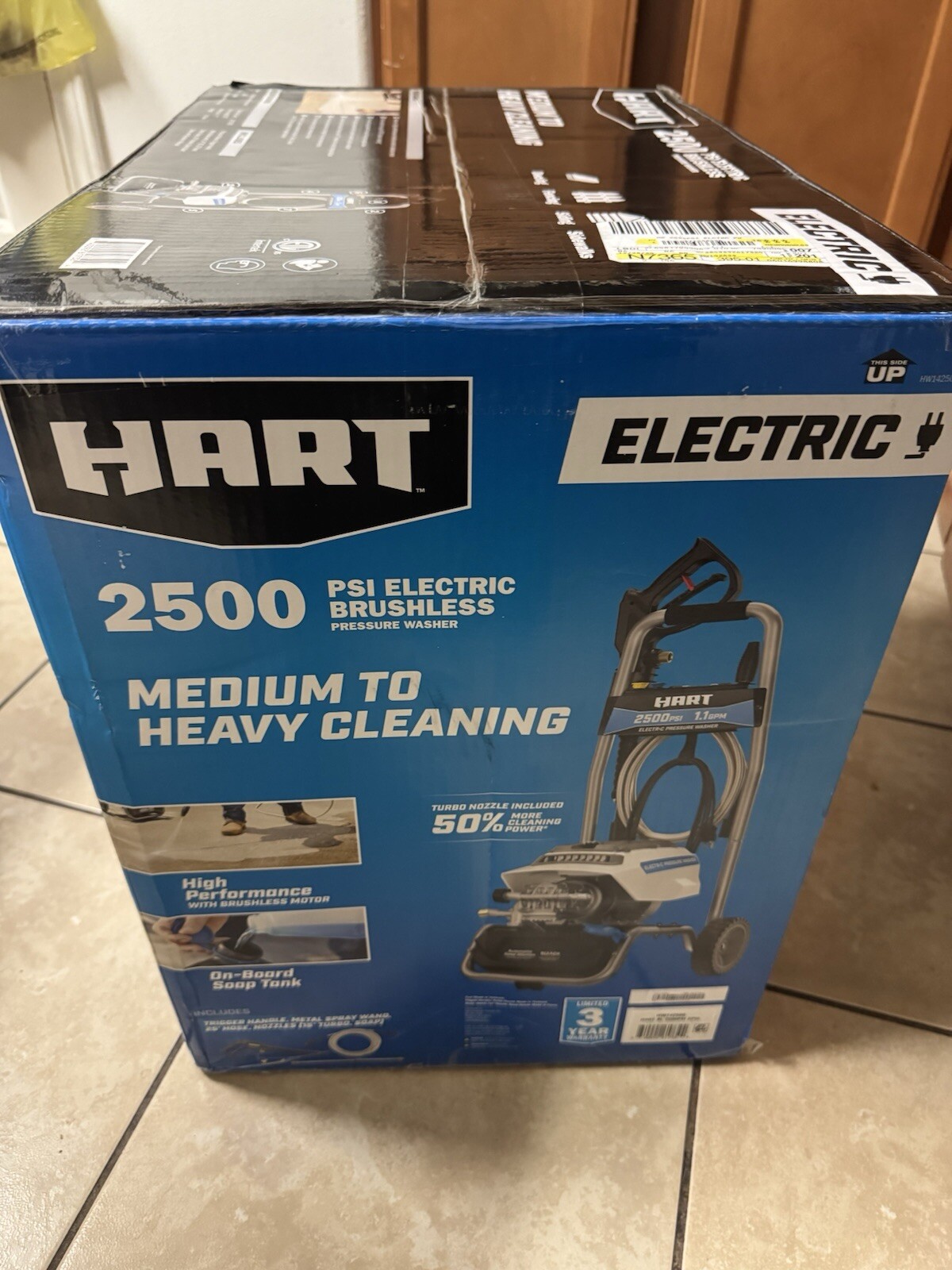 HART 2500 PSI PRESUR WASHR NEW UNOPENED