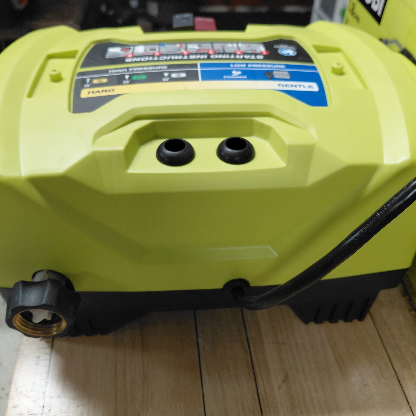 RYOBI RY14AM12 1.8 GPM Automotive High Flow Pressure Washer Kit 1200 PSI
