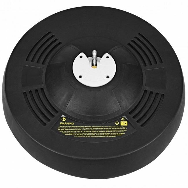 Costway Utility Surface Cleaner Pressure Washer Attachment 3000 PSI 16-Inch Head