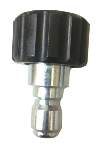 MTM Hydro 3/8″ Quick-Connect Plug With M22 x 14mm Female End – Karcher Style