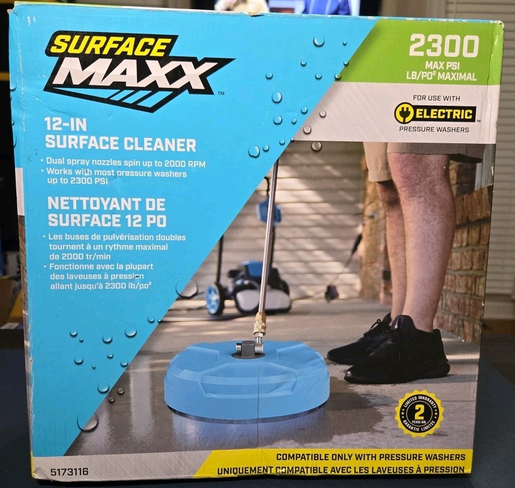 Surfacemaxx 12-in Surface Cleaner 2300Max PSI #5173116 Model #SGY-PWA201