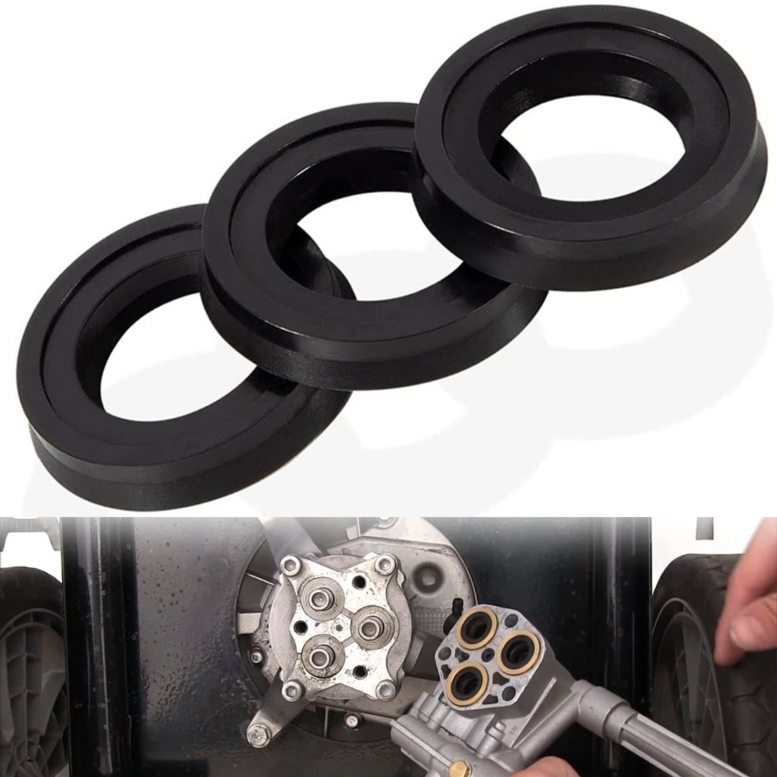 for Annovi Reverberi RMW2G24 Water Seal Repair Kit AR42122 Pressure Washer Pump
