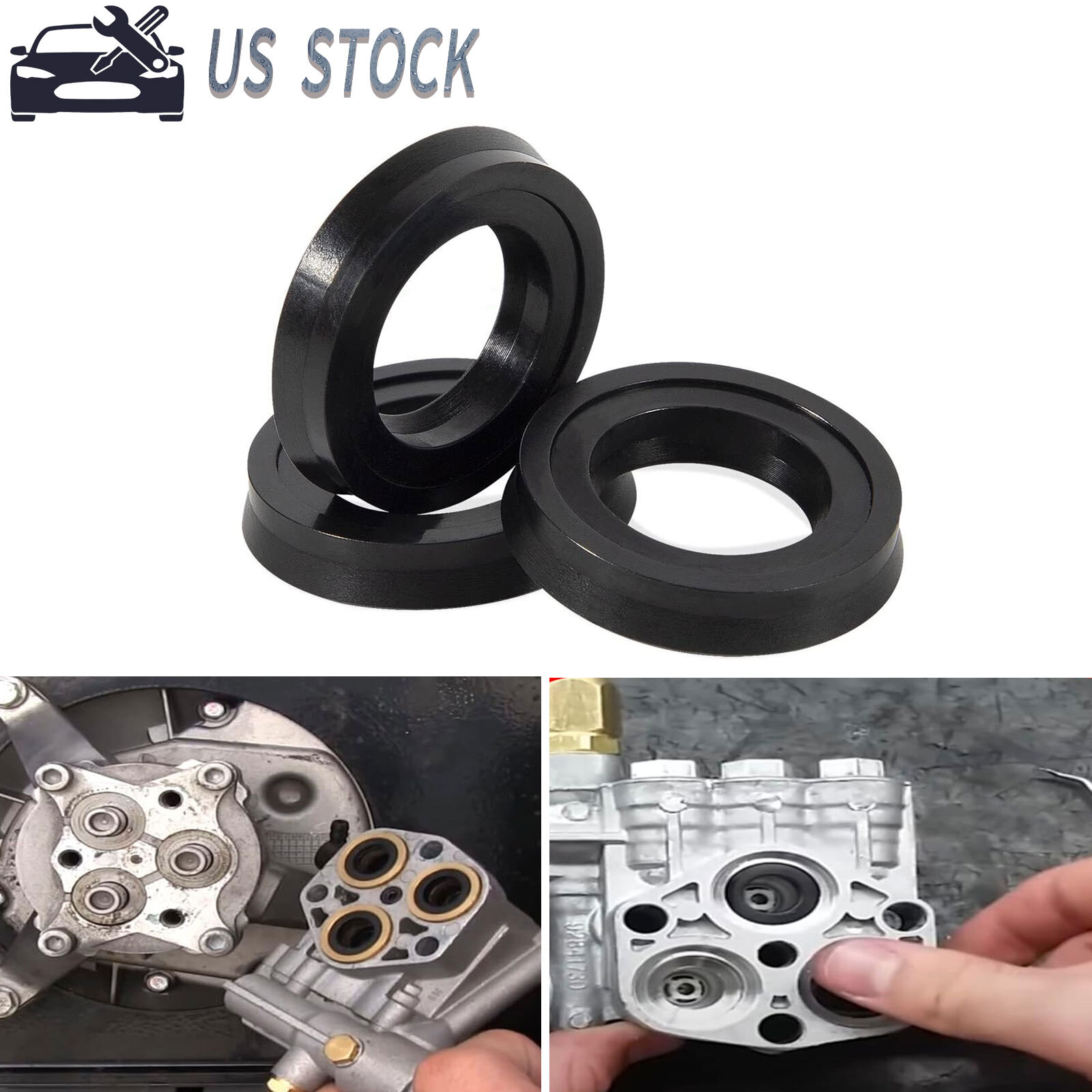 42122 High Pressure Washer Pump Water Seal Kit for Annovi Reverberi Rmv,Rmw,Srmw