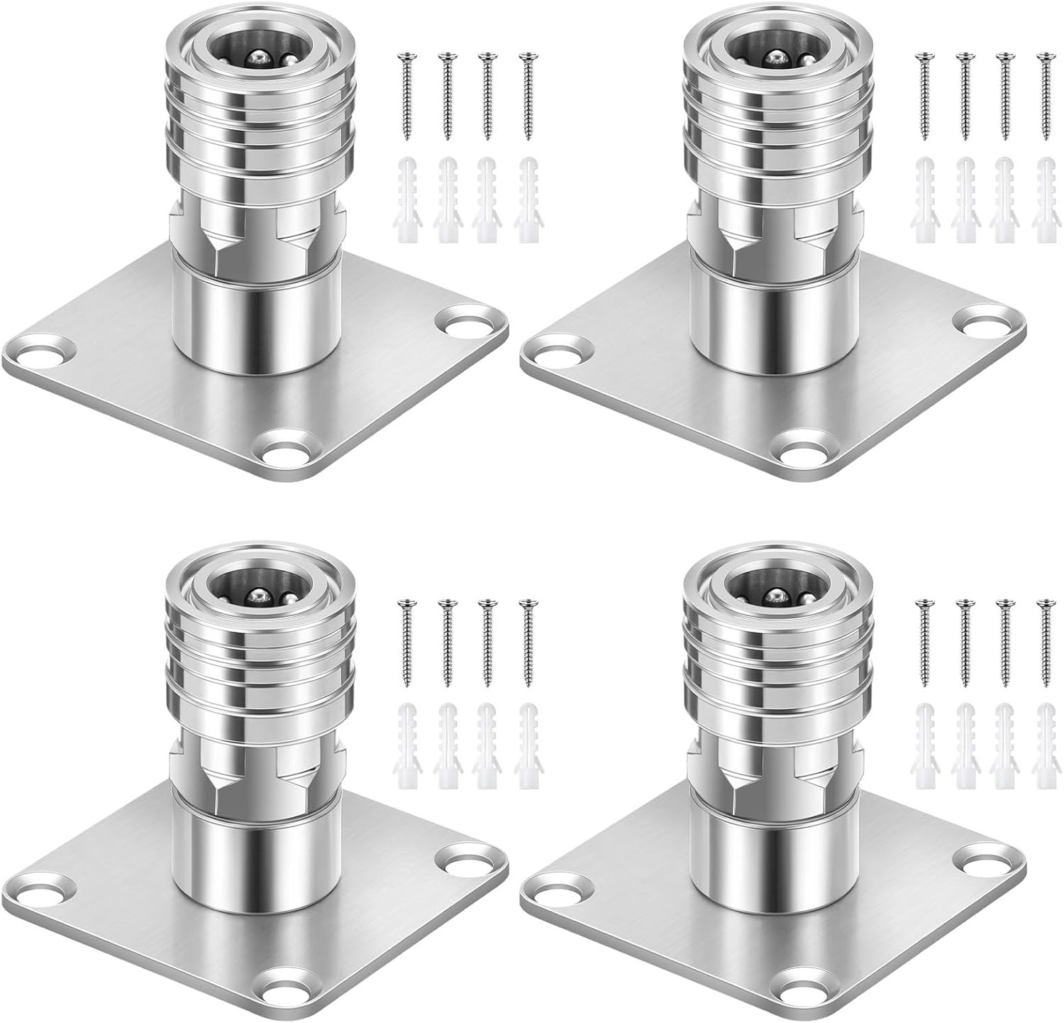 4 Pack Foam Cannon Holder Pressure Washer Holder 1/4 Inch Quick Connect