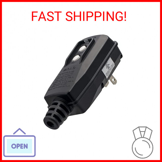 ELEGRP G1215PA2 G20PASR Patented Auto-Monitoring GFCI Replacement Plug Assembly,