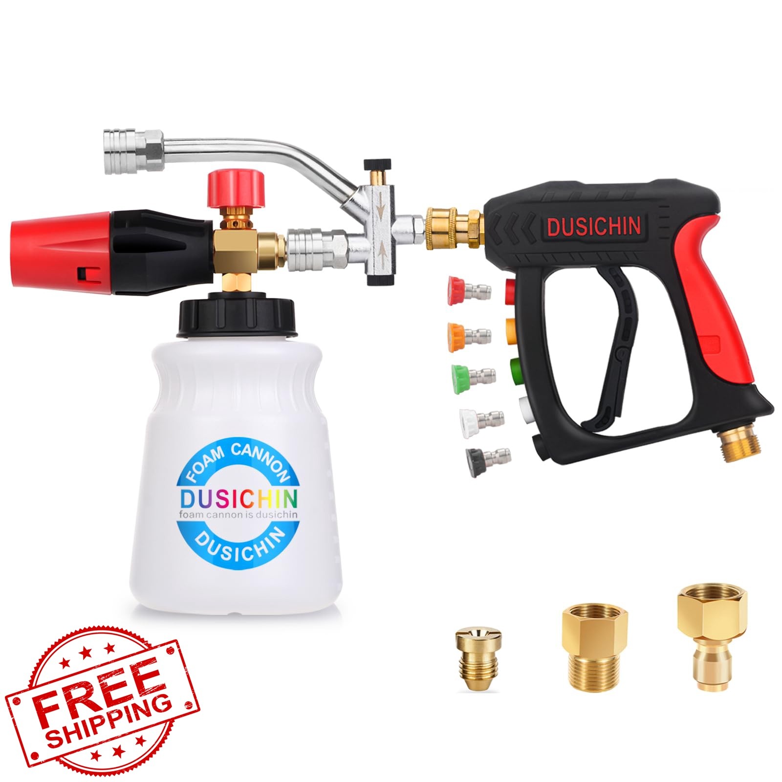 DUSICHIN Foam Cannon Pressure Washer Gun