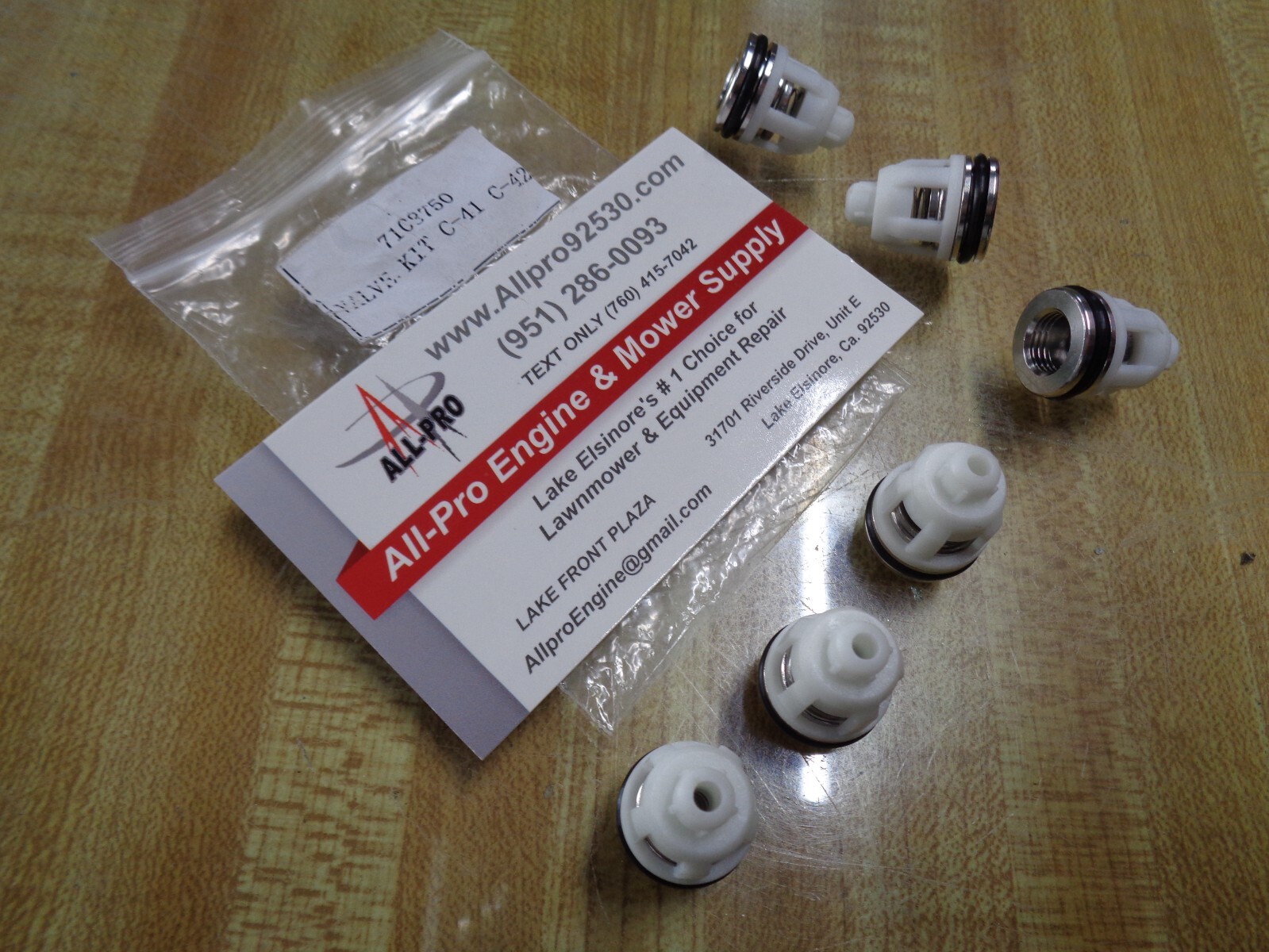 7108750 GENUINE VALVE REPAIR KIT C41 C42 FOR AAA PRESSURE WASHER PUMPS SIMPSON